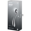 SATISFYER - DILDO DOBLE ACERO INOXIDABLE STAR FORCE 4 DILDO SATIS