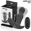 ADDICTED TOYS - PLUG ANAL VIBRADOR Y GIRATORIO CON MANDO A DISTAN