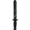 GET REAL - THE MANHANDLER 38 CM PRETO GET REAL - Pênis realistas