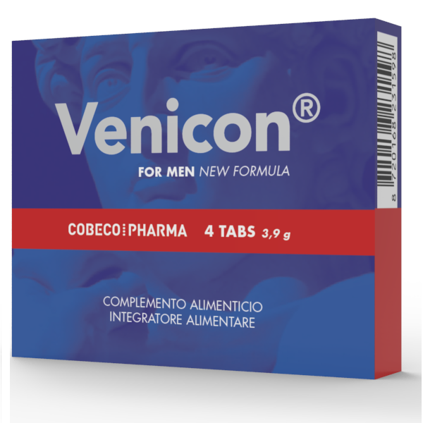 COBECO - VENICON FOR MEN 4 TAB COBECO PHARMA - Pastillas para hom