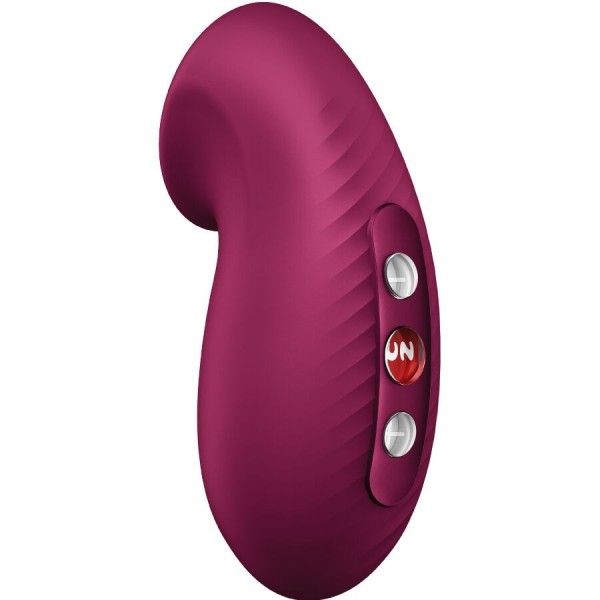 FUN FACTORY - VIBRADOR DE PULSO DE AR ​​VERMELHO DESIRE WINE FUN FACTORY