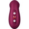 FUN FACTORY - VIBRADOR DE PULSO DE AR ​​VERMELHO DESIRE WINE FUN FACTORY