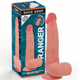 RANGER EN SILICONE LIQUIDE 22 CM -O- 3,6 CM ROCK ARMY