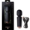 ROCKS-OFF - MINI BAGUETTE RECHARGEABLE 16 FONCTIONS TULIPE NOIRE ROCKS-OFF