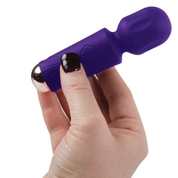 ROCKS-OFF - MINI BAGUETTE RECHARGEABLE 16 FONCTIONS VIOLET DREAM ROCKS-OFF