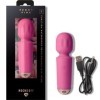 ROCKS-OFF - MINI BAGUETTE RECHARGEABLE 16 FONCTIONS ROSE PIVOINE ROCKS-OFF