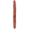 GET REAL - DILDO DOBLE DE SILICONA CARAMELO 46 CM GET REAL