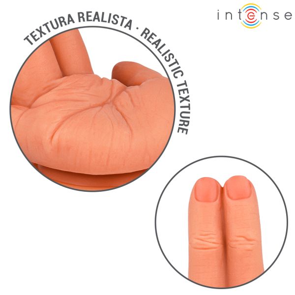 INTENSE - LEELA STIMULATEUR POINT G MAIN FLEXIBLE 12,6 CM INTENSE FUN