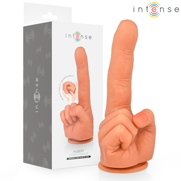 INTENSE - STIMULATEUR POINT G HUBERT MAIN FLEXIBLE 14,2 CM INTENSE FUN