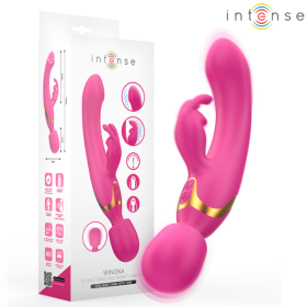 INTENSE - WINONA DOUBLE VIBRATEUR LAPIN & BAGUETTE INTENSE FUN