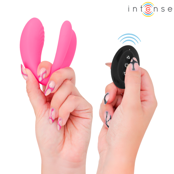 INTENSE - JULIA DOUBLE VIBRATEUR À PINCE STIMULATEUR AVEC TÉLÉCOMMANDE INTENSE COUPLES TOYS