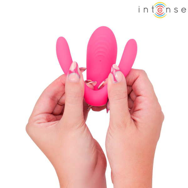 INTENSE - JULIA DOUBLE VIBRATEUR À PINCE STIMULATEUR AVEC TÉLÉCOMMANDE INTENSE COUPLES TOYS