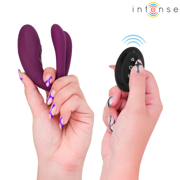 INTENSE - SANDRA TAPPING Y ESTIMULADOR DE VIBRACIONES CON MANDO A