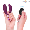 INTENSO - SANDRA ESTIMULADOR DE BATIDA E VIBRAÇÃO COM CONTROLE REMOTO BRINQUEDOS PARA CASAIS INTENSO
