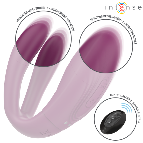 INTENSE - SANDRA TAPPING Y ESTIMULADOR DE VIBRACIONES CON MANDO A