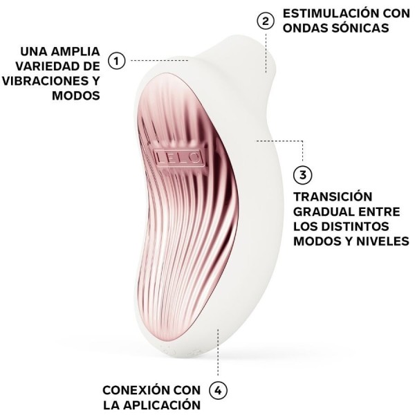 LELO - SONA 3 CRÈME DE MASSAGE CLITORAL SONIC LELO - Masseuses