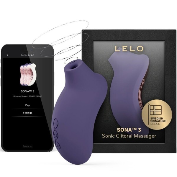 LELO - SONA 3 MASAJEADOR CLITORIAL SÓNICO CYBER VIOLET LELO - Mas