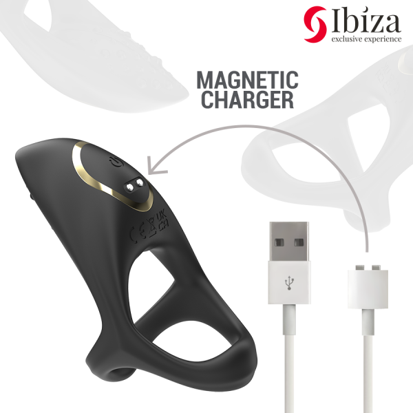 IBIZA - ANILLO PARA EL PENE MULTISENSORIAL IBIZA TECHNOLOGY
