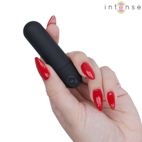 INTENSO - KAREN MINI VIBRANT RECARGABLE BLACK BULLET DIVERSIÓN IN