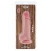 GET REAL - PÉNIS RÉALISTE DE LUXE AVEC TESTICULES EXTRA ÉPAIS DE 34,5 CM GET REAL