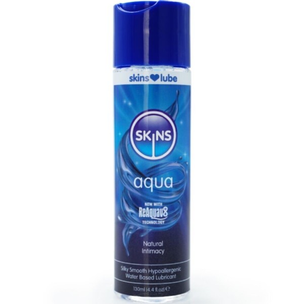 SKINS - AQUA LUBRICANTE A BASE DE AGUA 130 ML SKINS - A base de a
