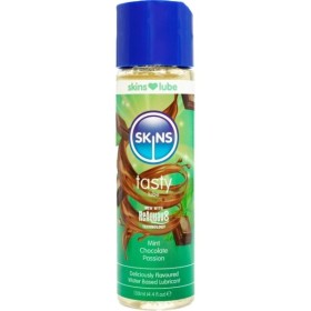 PELES - DELICIOSO LUBRIFICANTE À BASE DE ÁGUA DE MENTA E CHOCOLATE 130 ML PELES