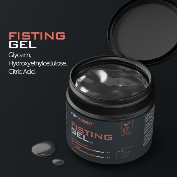 COBECO - FIST ASSIST GEL DE FISTING EXTRA-ÉPAIS À BASE D'EAU 500 ML COBECO - FIST ASSIST