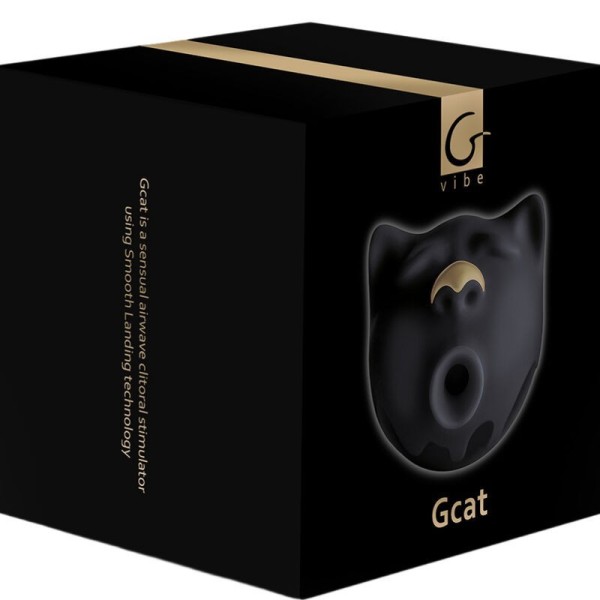 G-VIBE - GCAT MYSTIC CLITORISEUR NOIR G-VIBE