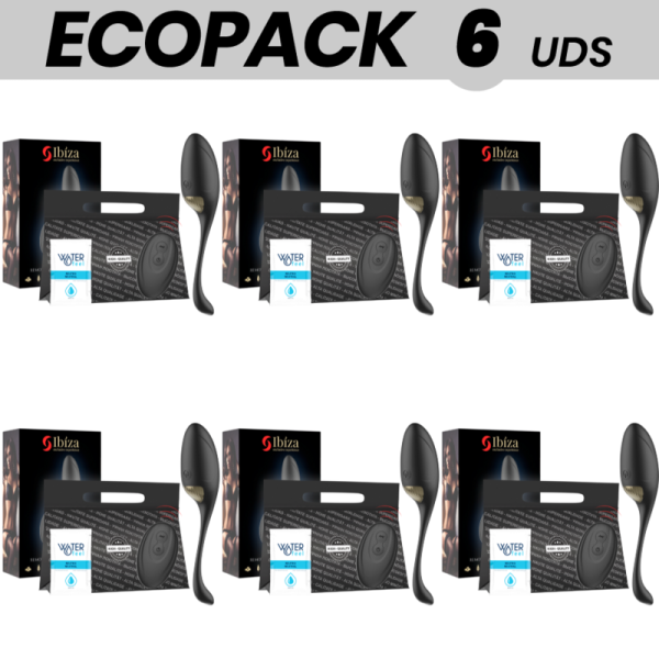 ECOPACK 6 UNITÉS - IBIZA VIBRATEUR DOEUFS TÉLÉCOMMANDE IBIZA TECHNOLOGY