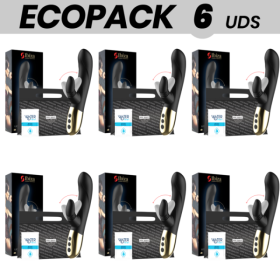 ECOPACK 6 UNIDADES - VIBRADOR CONEJO LAMIDO IBIZA TECNOLOGÍA IBIZ