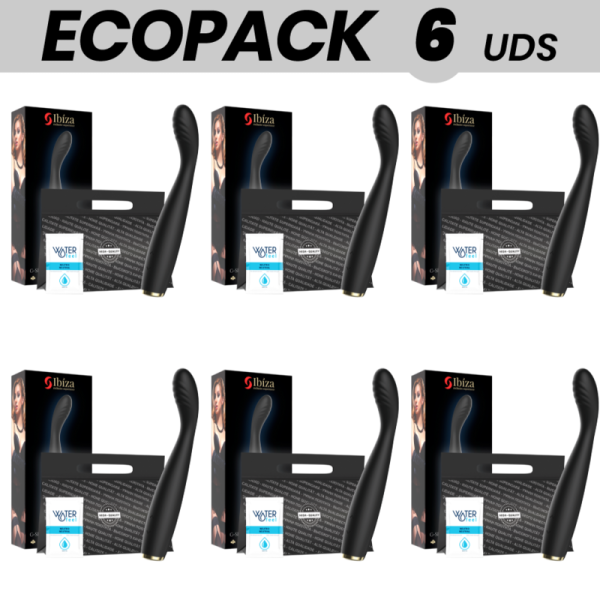 ECOPACK 6 UNITÉS - IBIZA VIBRATEUR FLEXIBLE TECHNOLOGY G-SPOT IBIZA TECHNOLOGY