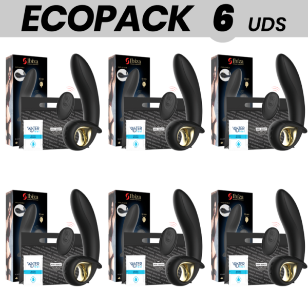 ECOPACK 6 UNITÉS - IBIZA VIBRATEUR GONFLABLE TÉLÉCOMMANDE IBIZA TECHNOLOGY