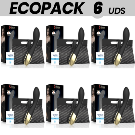 ECOPACK 6 UNIDADES - IBIZA VIBRADOR CONEJO SUPER SUAVE TECNOLOGÍA