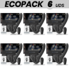 ECOPACK 6 UNIDADES - IBIZA VIBRADOR CORREA CON BOTÓN MANDO A DIST