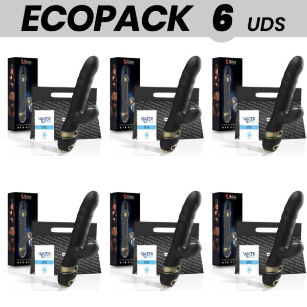 ECOPACK 6 UNITÉS - IBIZA UP & DOWN + VIBRATEUR + ASPIRATION CLITORIS IBIZA TECHNOLOGY