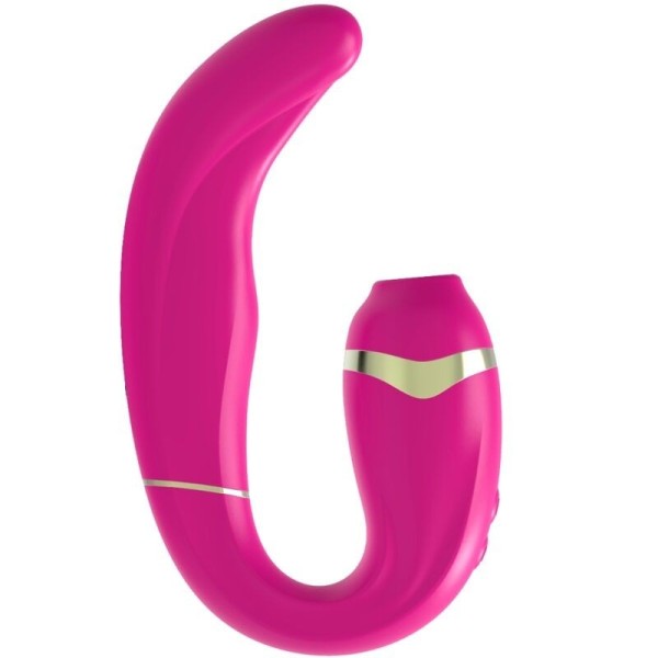 ADRIEN LASTIC - MYG ASPIRATION CLITORIS ET STIMULATEUR POINT G ROSE ADRIEN LASTIC