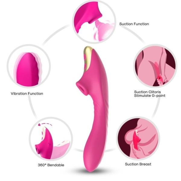 ARMONY - ESTIMULADORES CLITORIS SUCTER DUDU FUCSIA ARMONY