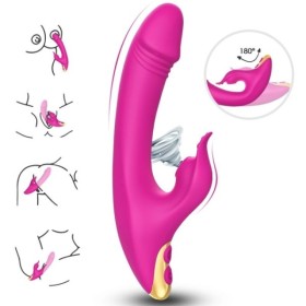ARMONY - VENTOSA LOVE CLITORIS Y PUNTO G FUCSIA ESTIMULADORES ARM