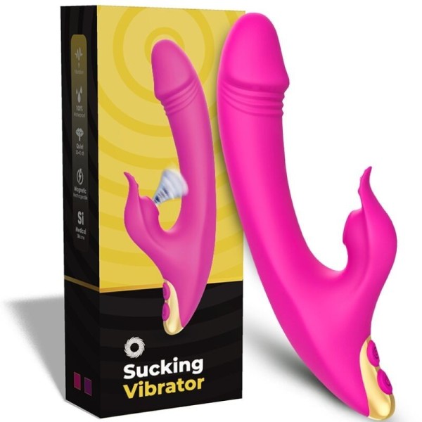 ARMONY - VENTOSA LOVE CLITORIS E ESTIMULADORES G-SPOT FUCHSIA ARMONY