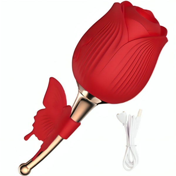 ARMONY - PAPILLON FLEUR SUCTION ROUGE ARMONY STIMULATORS
