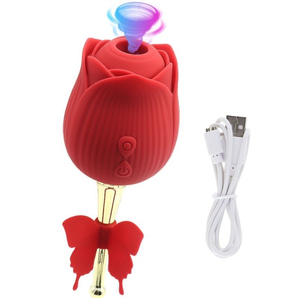 ARMONY - PAPILLON FLEUR SUCTION ROUGE ARMONY STIMULATORS