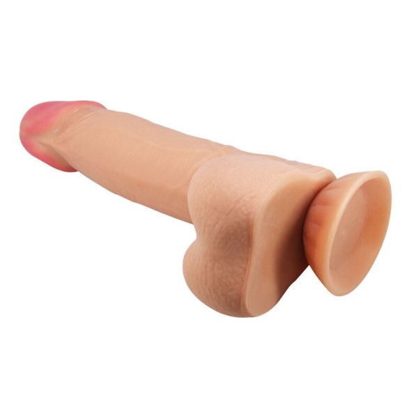 BONITO AMOR - SÉRIE SLIDING SKIN DILDO REALÍSTICO COM VENTOSA DESLIZANTE PELE 21,8 CM BONITO AMOR ALTO GRAU