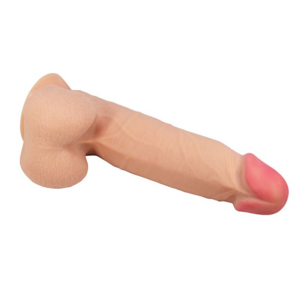 BONITO AMOR - SÉRIE SLIDING SKIN DILDO REALÍSTICO COM VENTOSA DESLIZANTE PELE 21,8 CM BONITO AMOR ALTO GRAU