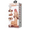 BONITO AMOR - SÉRIE SLIDING SKIN DILDO REALÍSTICO COM VENTOSA DESLIZANTE PELE 21,8 CM BONITO AMOR ALTO GRAU