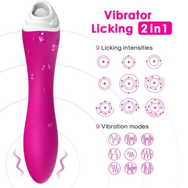 ARMONY - FAIRYLAND LICKING VIBRANT CLITO & VIBRATEUR FUCISA ARMONY STIMULATORS