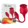 ARMONY - ASPIRATEUR ET VIBRATEUR DE CLITORIS ROSE 10 MODES ROUGE ARMONY STIMULATORS