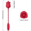 ARMONY - 3-EN-1 ROSE, STIMULATEUR, ASPIRATION ET UP&DOWN AVEC QUEUE ROUGE ARMONY STIMULATORS