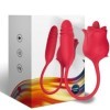 ARMONY - 3-EN-1 ROSE, STIMULATEUR, ASPIRATION ET UP&DOWN AVEC QUEUE ROUGE ARMONY STIMULATORS