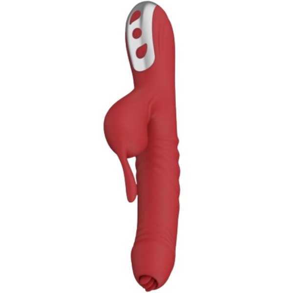 ARMONY - VIBRATEUR ET SUÇON SUCK AVEC LANGUE STIMULANTE BOURGOGNE ARMONY VIBRATORS