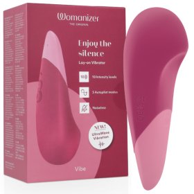 WOMANIZER - VIBRATEUR SILENCIEUX VIBE LAY-ON ROSE FOYER WOMANIZER
